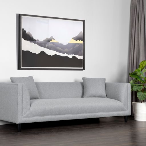 Sunpan Sanders Sofa Liv Dove / Liv Pearl