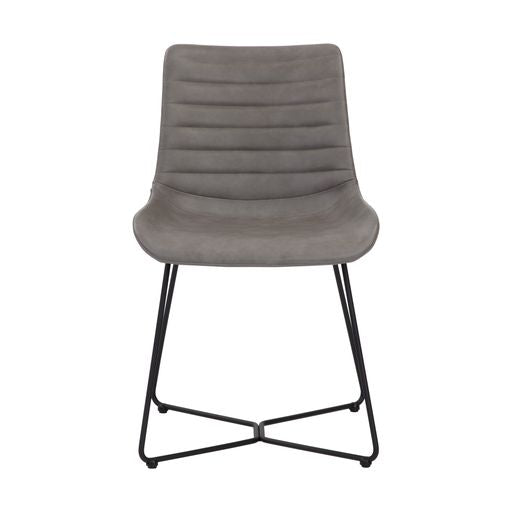 Sunpan Gracen Dining Chair in Hazelnut / Nightfall Black
