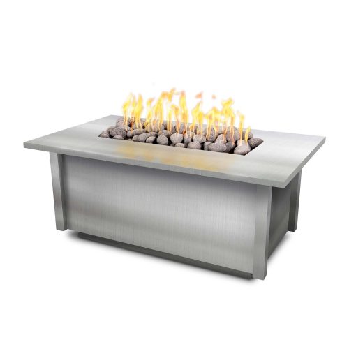 The Outdoor Plus Salinas Corten Steel Fire Table
