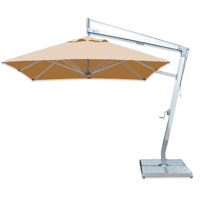Bambrella Santa Ana 2.6m Square Side Wind Aluminum Cantilever Umbrella