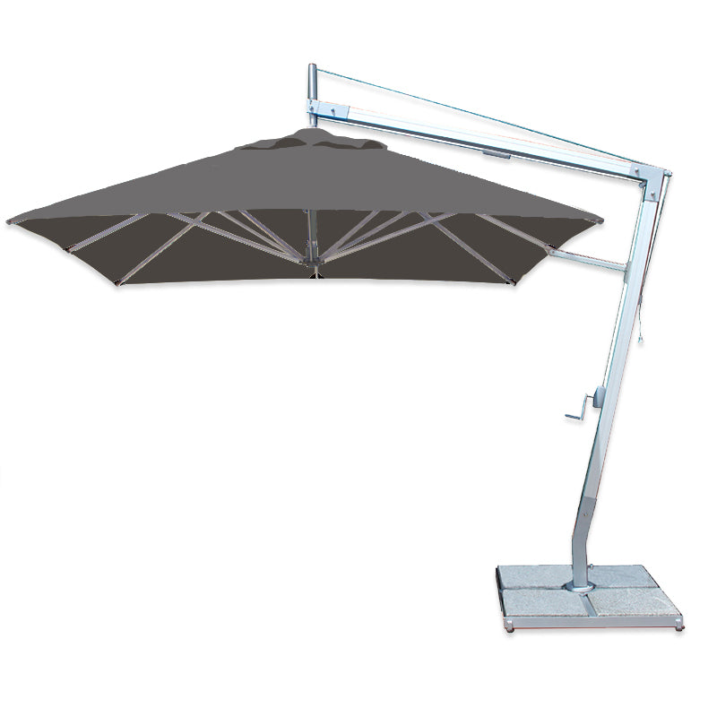 Bambrella Santa Ana 2.6m Square Side Wind Aluminum Cantilever Umbrella