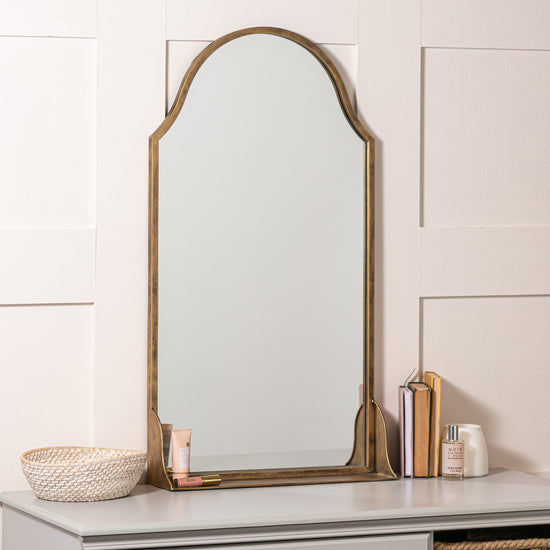 Cooper Classics Sawyer Shelf Wall Mirror