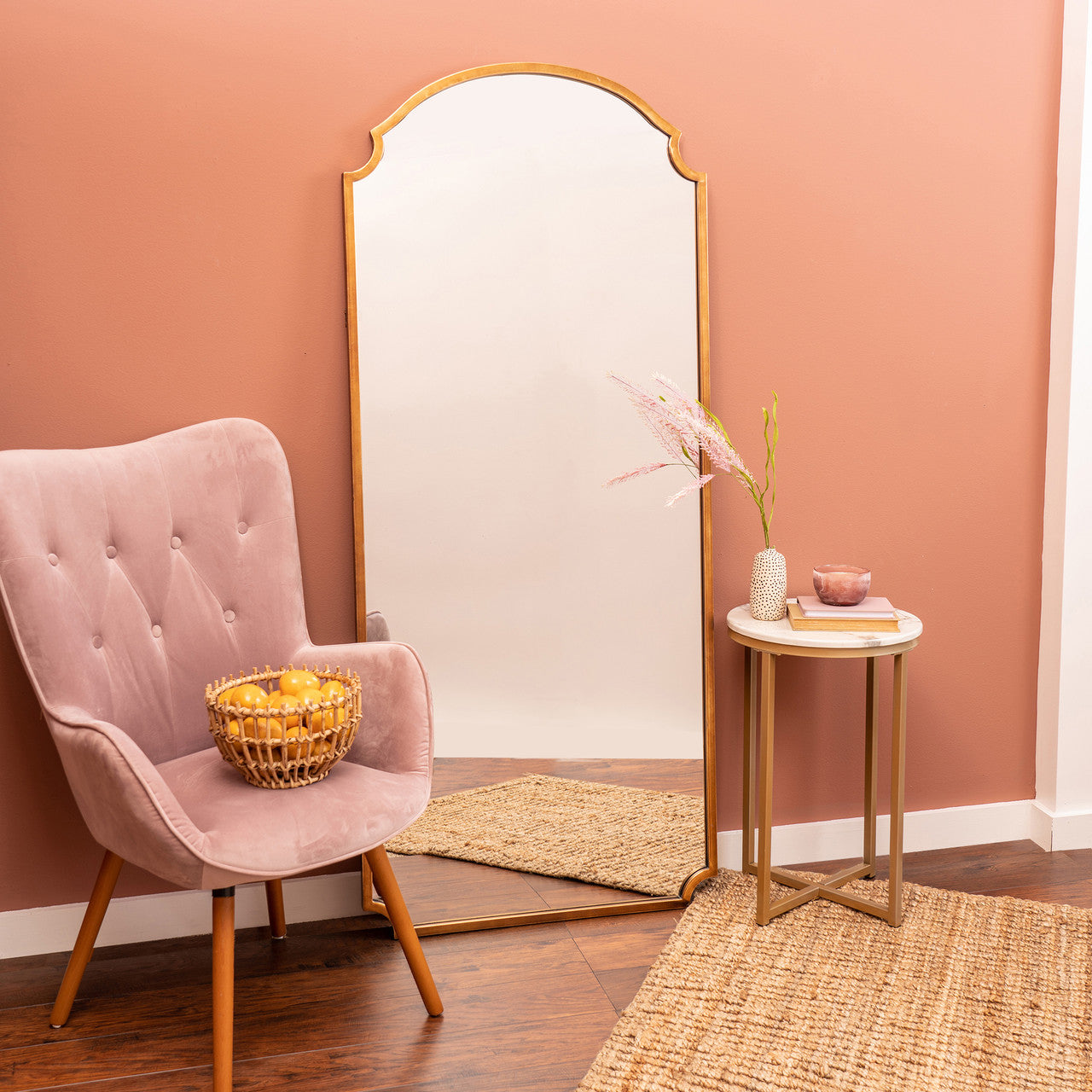 Cooper Classics Saxton Floor Mirror