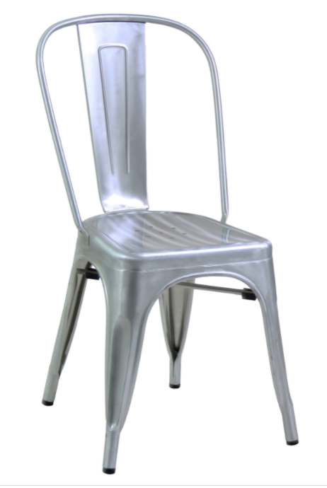 H&D Seating Tolix Style Side Chair - Set of 4