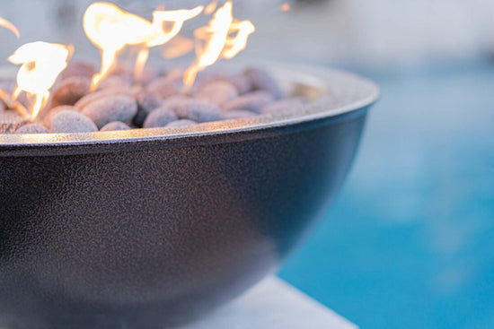 The Outdoor Plus Sedona GFRC Fire Bowl