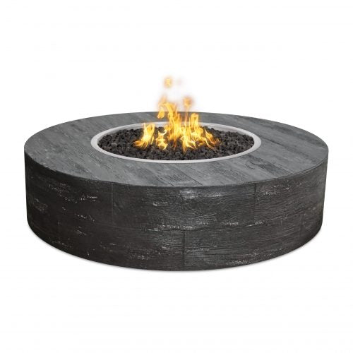 The Outdoor Plus Sequoia Wood Grain Fire Pit