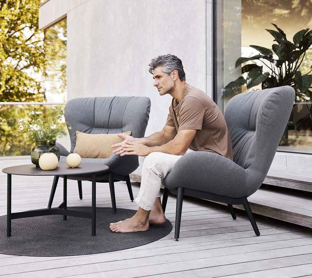 Cane-Line Serene Lounge Chair Incl. Cane-Line AirTouch Cushions