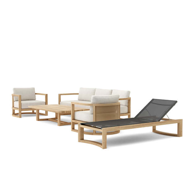 Anderson Teak 5-pc Junus Deep Seating Set