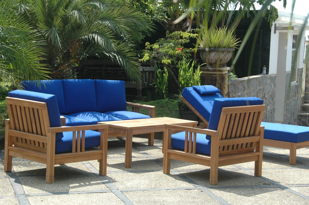 Anderson Teak SouthBay Deep Seating 6-Pieces Conversation Set B