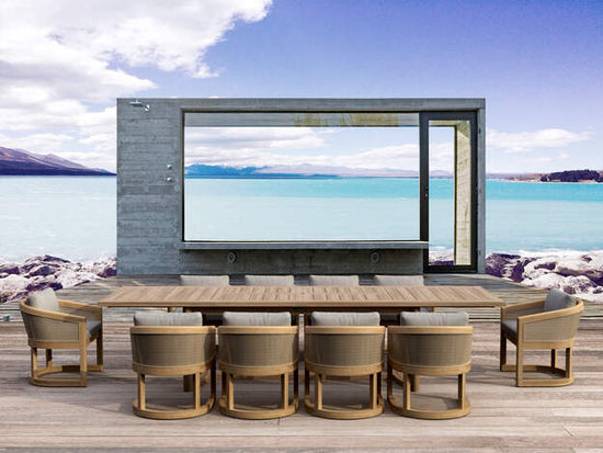 Anderson Teak 11-pc Catania Dining Set