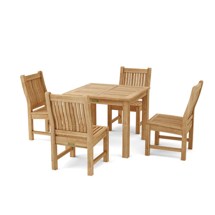 Anderson Teak 5-pc Bistro Table Set