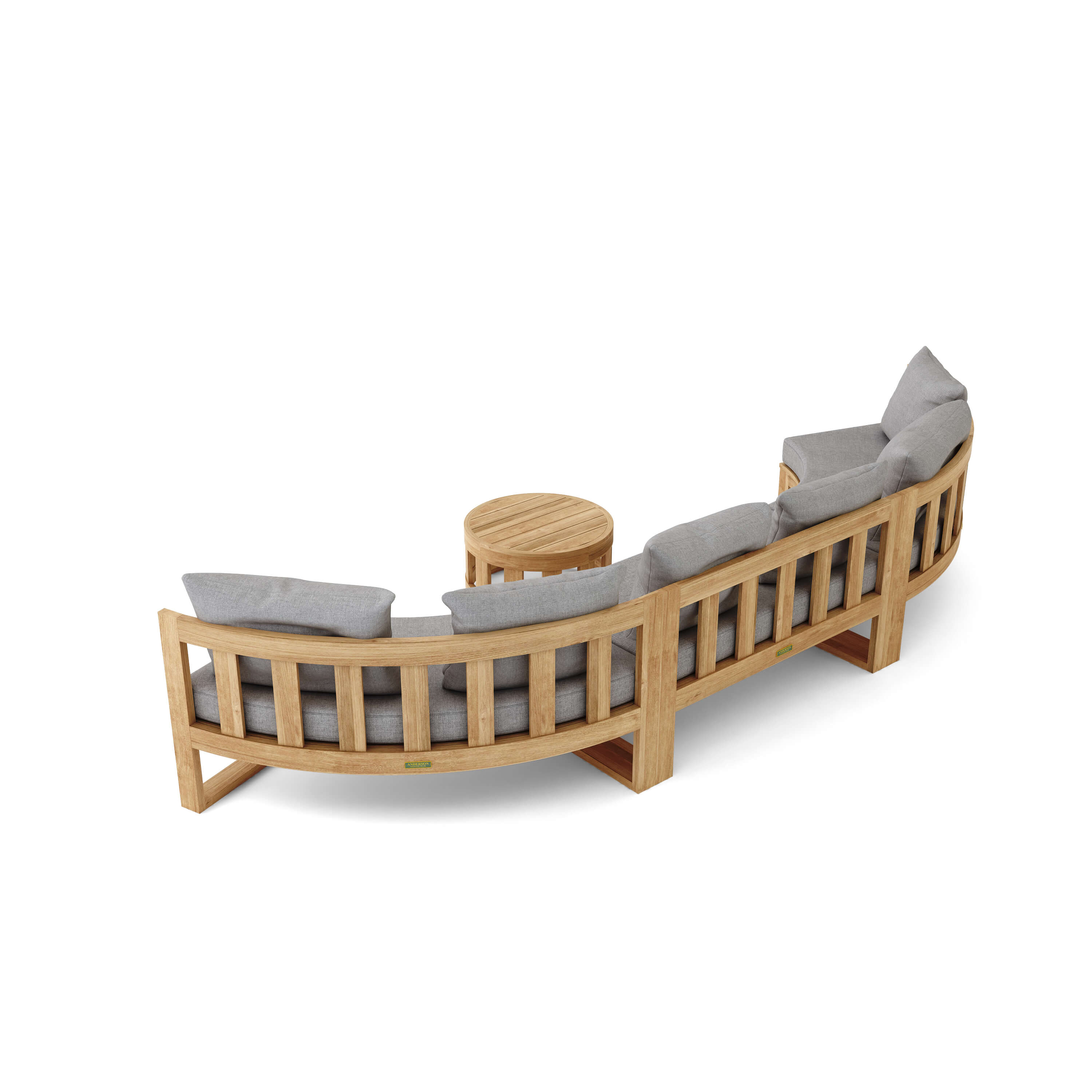 Anderson Teak Circular Modular Deep Seating Set - SET-814