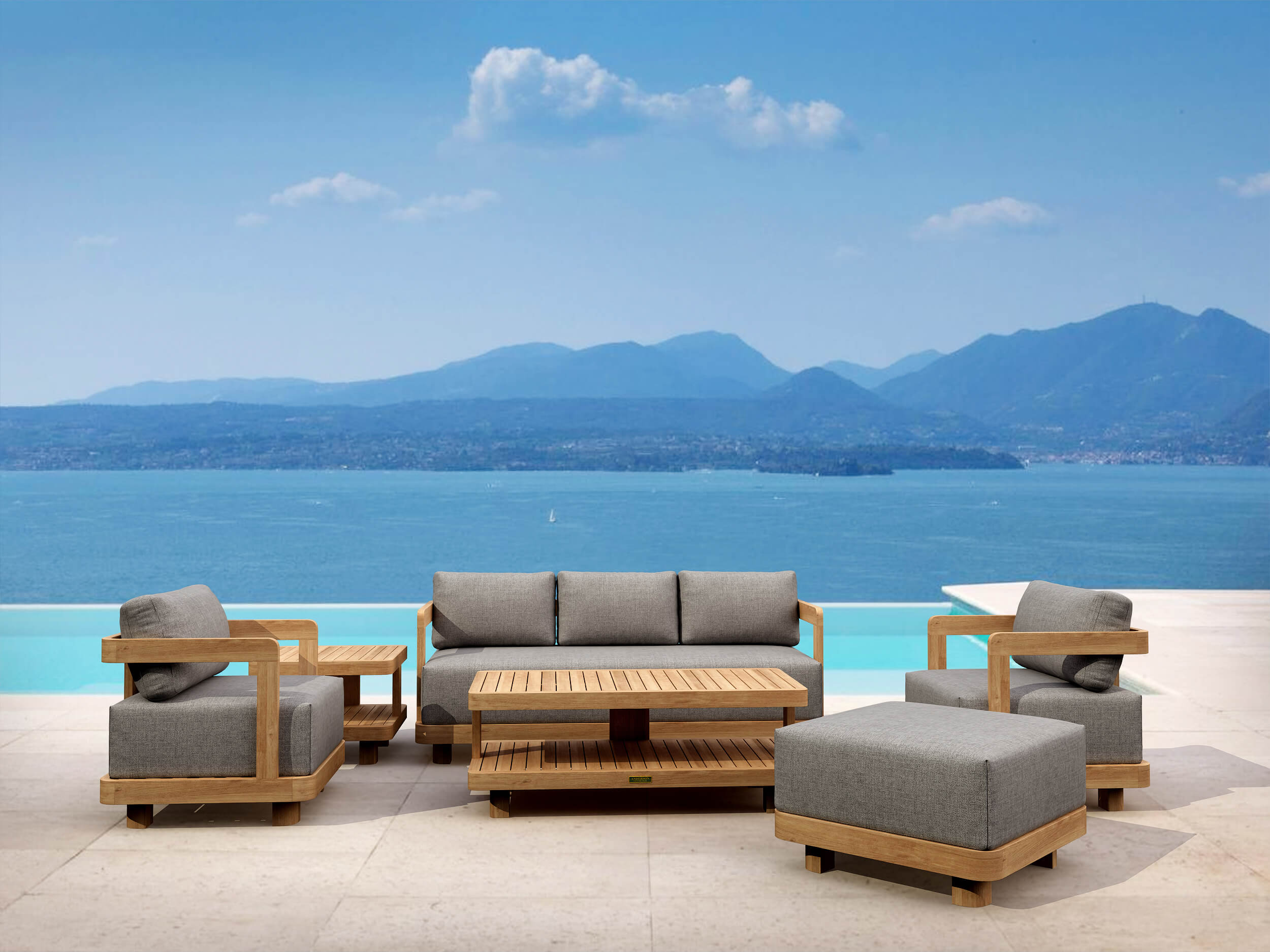 Anderson Teak 6-pc Granada Deep Seating - SET-901