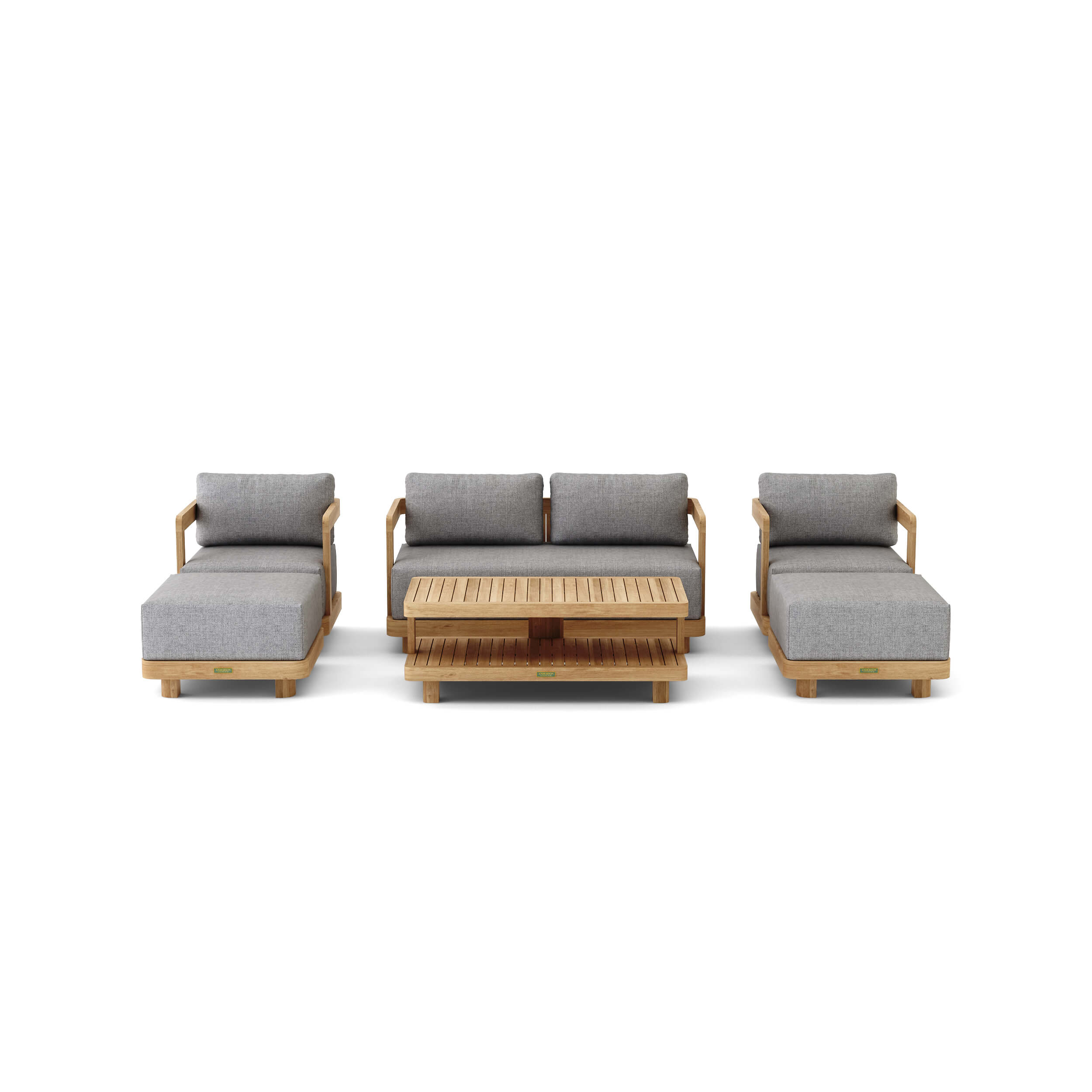 Anderson Teak 6-pc Granada Deep Seating - SET-902