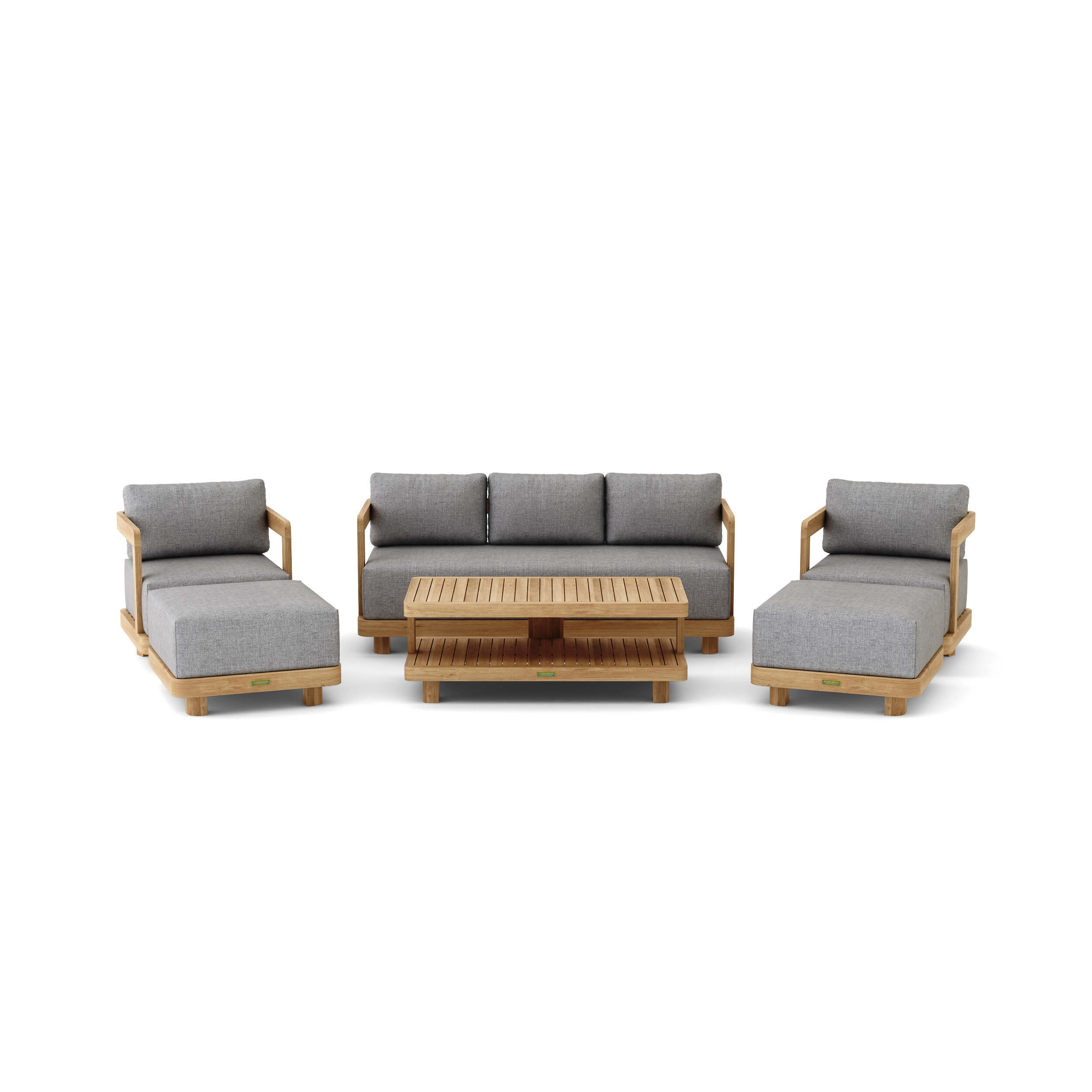 Anderson Teak 6-pc Granada Deep Seating - SET-903