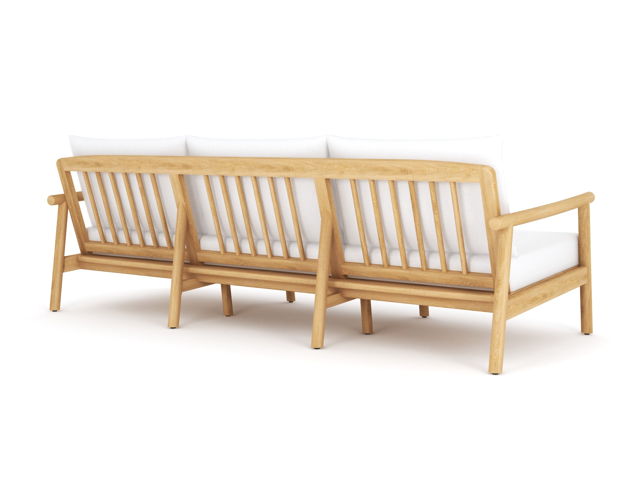 Royal Teak Seville Sofa / 3-Seater Sofa with Cushions