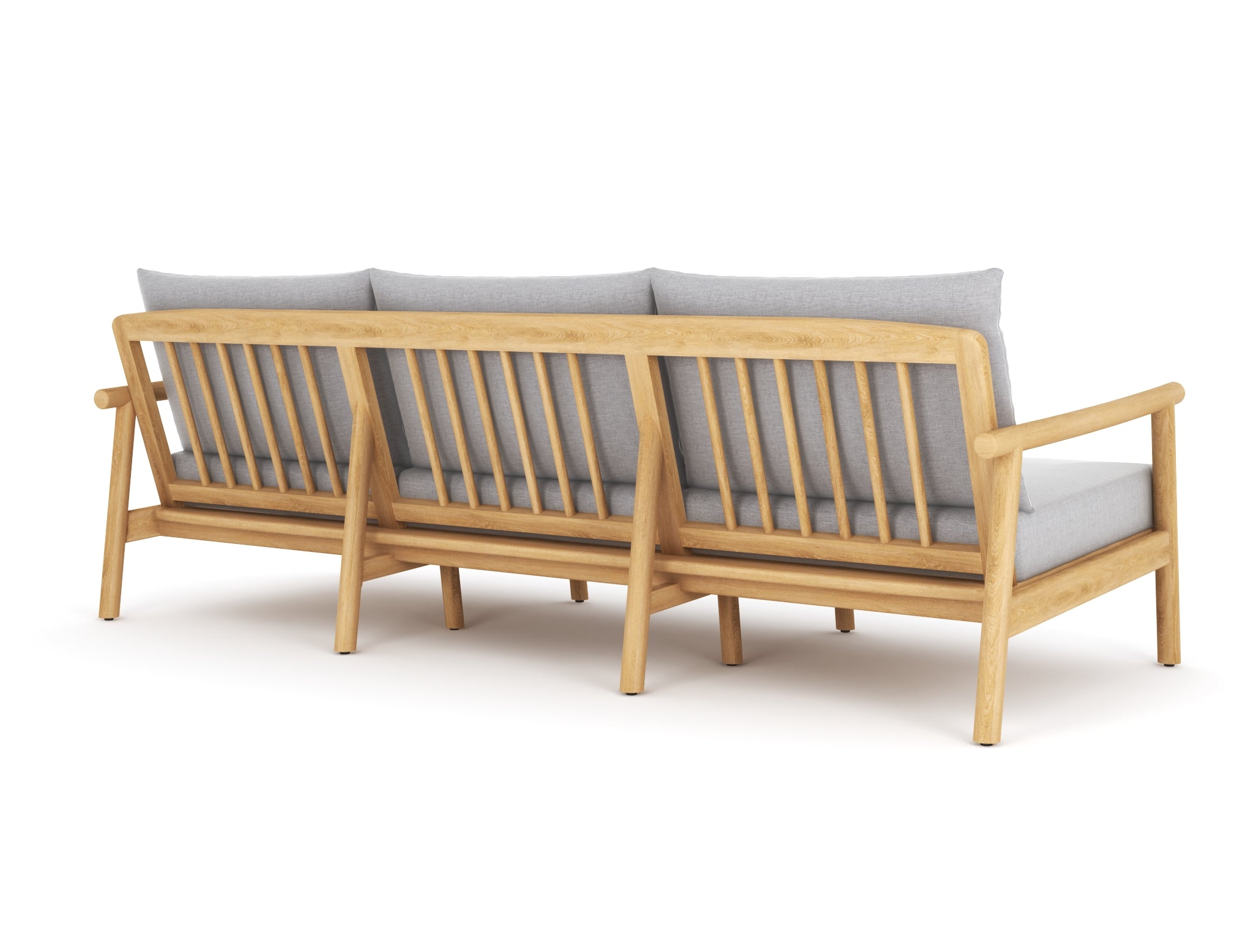 Royal Teak Seville Sofa / 3-Seater Sofa with Cushions