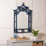 Cooper Classics Shing Navy Blue Wall Mirror