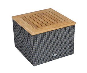Royal Teak Boca Side Table w Storage