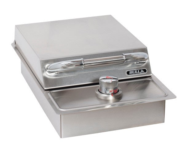 Bull BBQ Single Stainless Steel Sideburner - Drop In - LP/NG