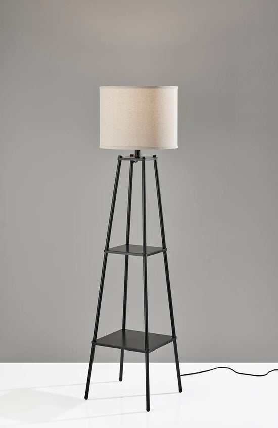 Adesso Adrian Shelf Floor Lamp