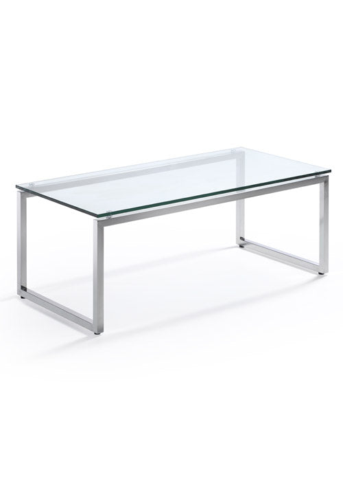 Woodstock Marketing Sly Coffee Table Tempered Glass Top
