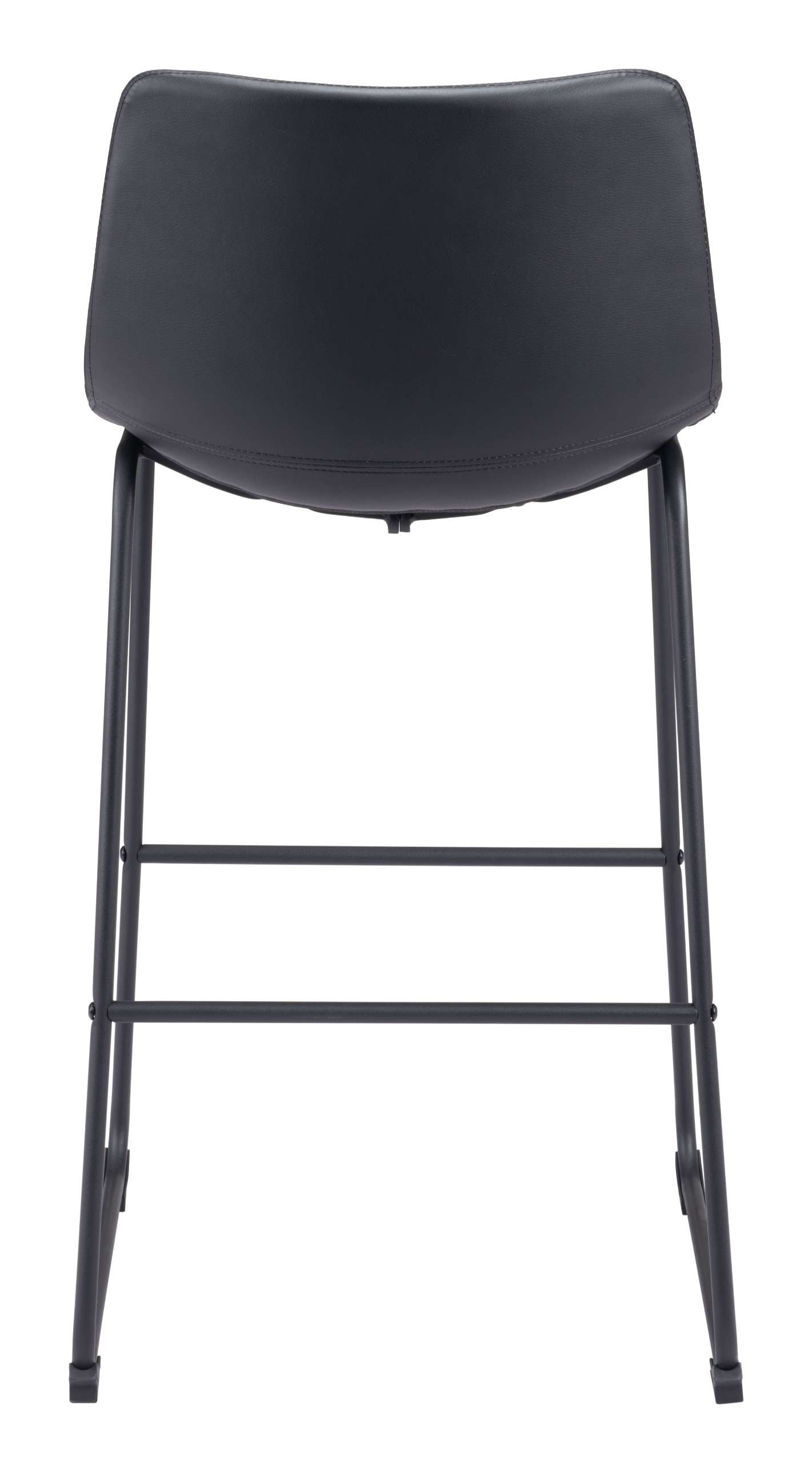 Zuo Modern Smart Barstool in Black