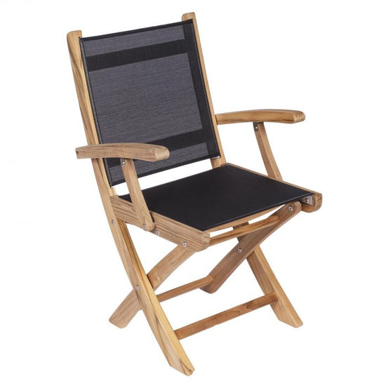Royal Teak Sailmate Folding Arm Chair