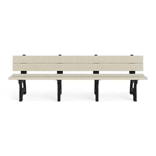 Polly Products Spruce Backed Bench