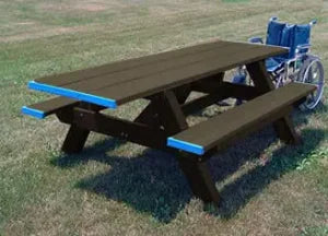 Polly Products Standard Picnic Table ADA Compliant (HP)