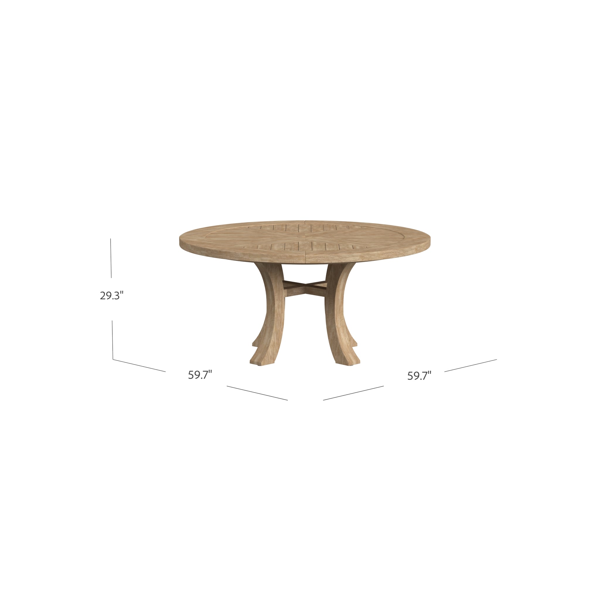 Sunset West Cambria 60" Round Dining Table