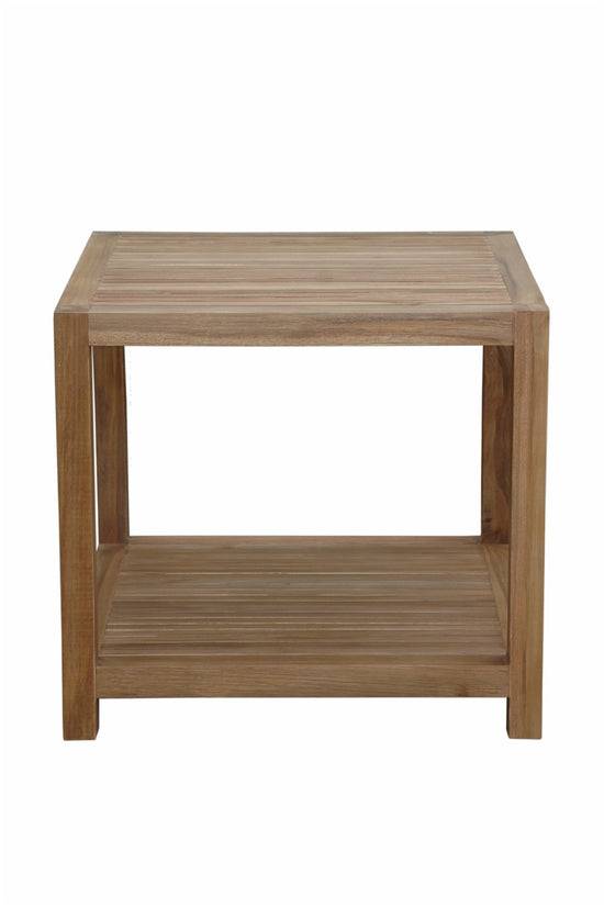 Anderson Teak Glenmore 22" Side Table with 1-Tier