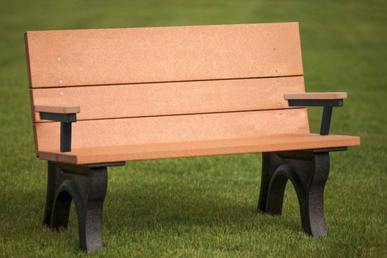 Polly Products Traditional ADA Bench with arms