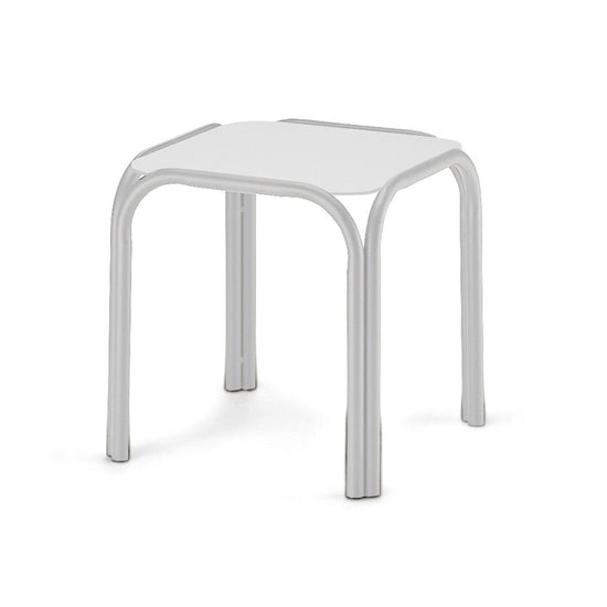 Telescope Casual 17" Square Marine Grade Polymer Top End Table