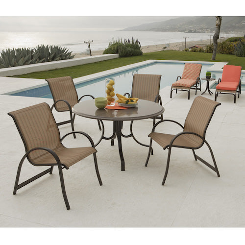 Telescope Casual Aruba II Sling Dining Height Stacking Café Chair