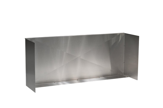 TrueFlame 48" Stainless Steel Wind Guard (Fits 36-44" Grills)