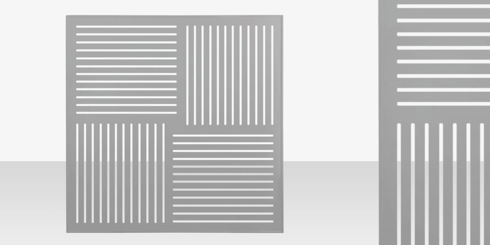 DecoScapes Tides Aluminum Square Tabletop