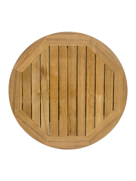 Florida Seating TK-TP Teak Tops - Round