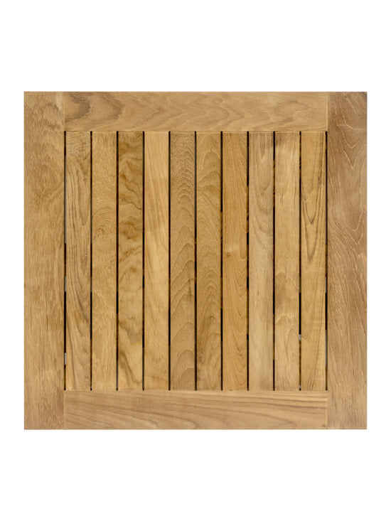 Florida Seating TK-TP Teak Tops - Square