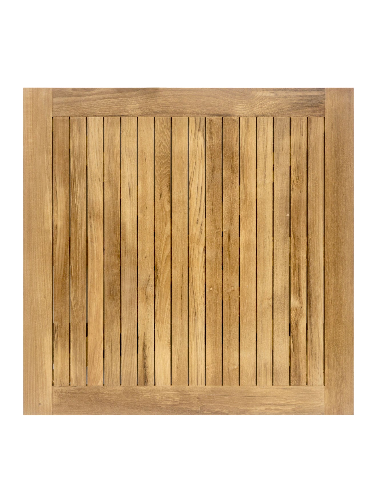 Florida Seating TK-TP Teak Tops - Square
