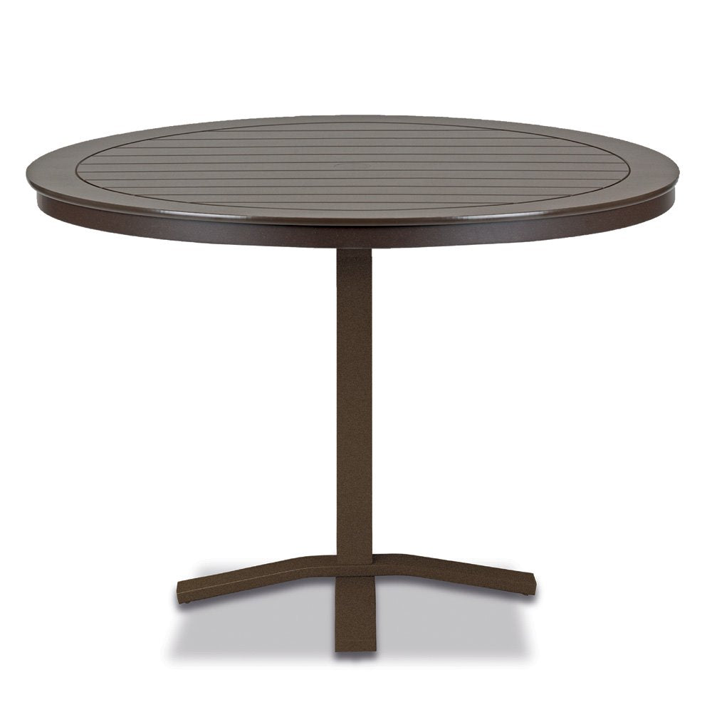 Dining Height Deluxe Table LegsTextured BeachwoodSlatted Teak
