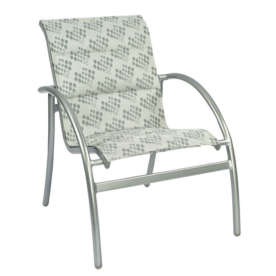 Woodard Tribeca Padded Dining Armchair - Stackable