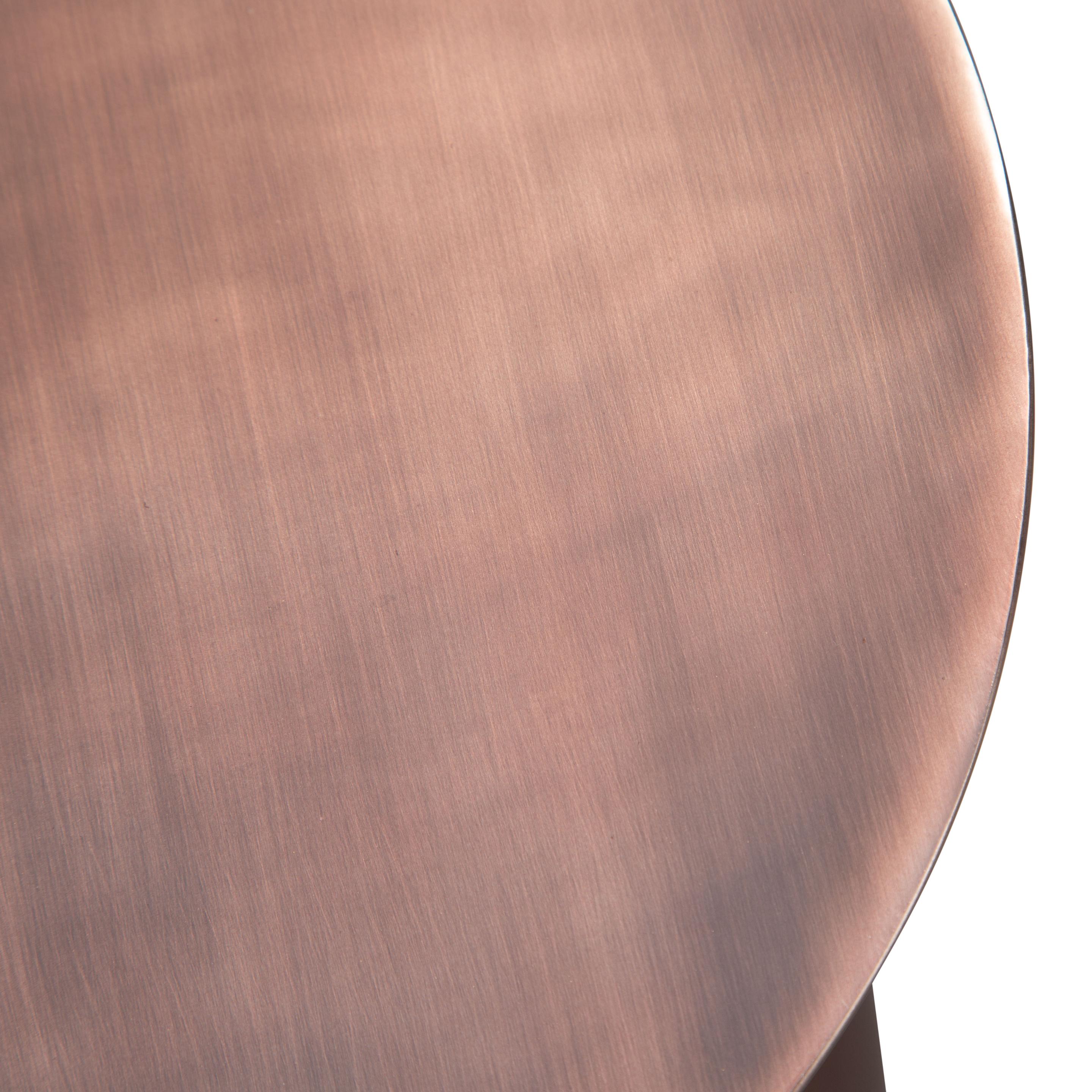 Zuo Modern Tripoli Side Table in Bronze, Side Tables, Wood,