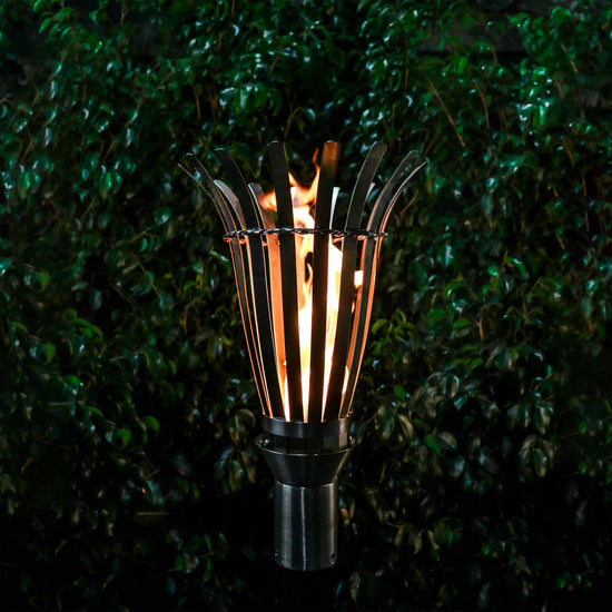 The Outdoor Plus Basket Torch - Stainless Steel