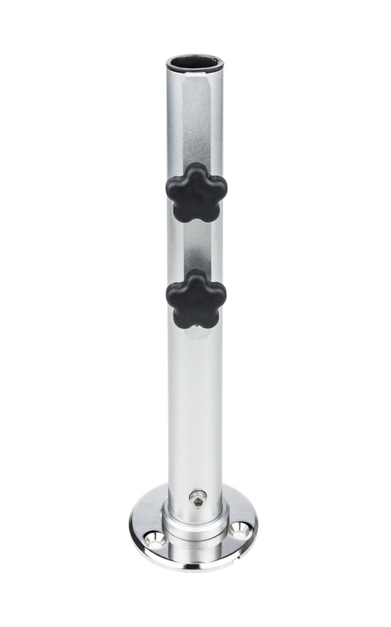 BFM Seating Camlock Bolt Down Umbrella Base - Accommodates 1 1/2" Diameter Poles