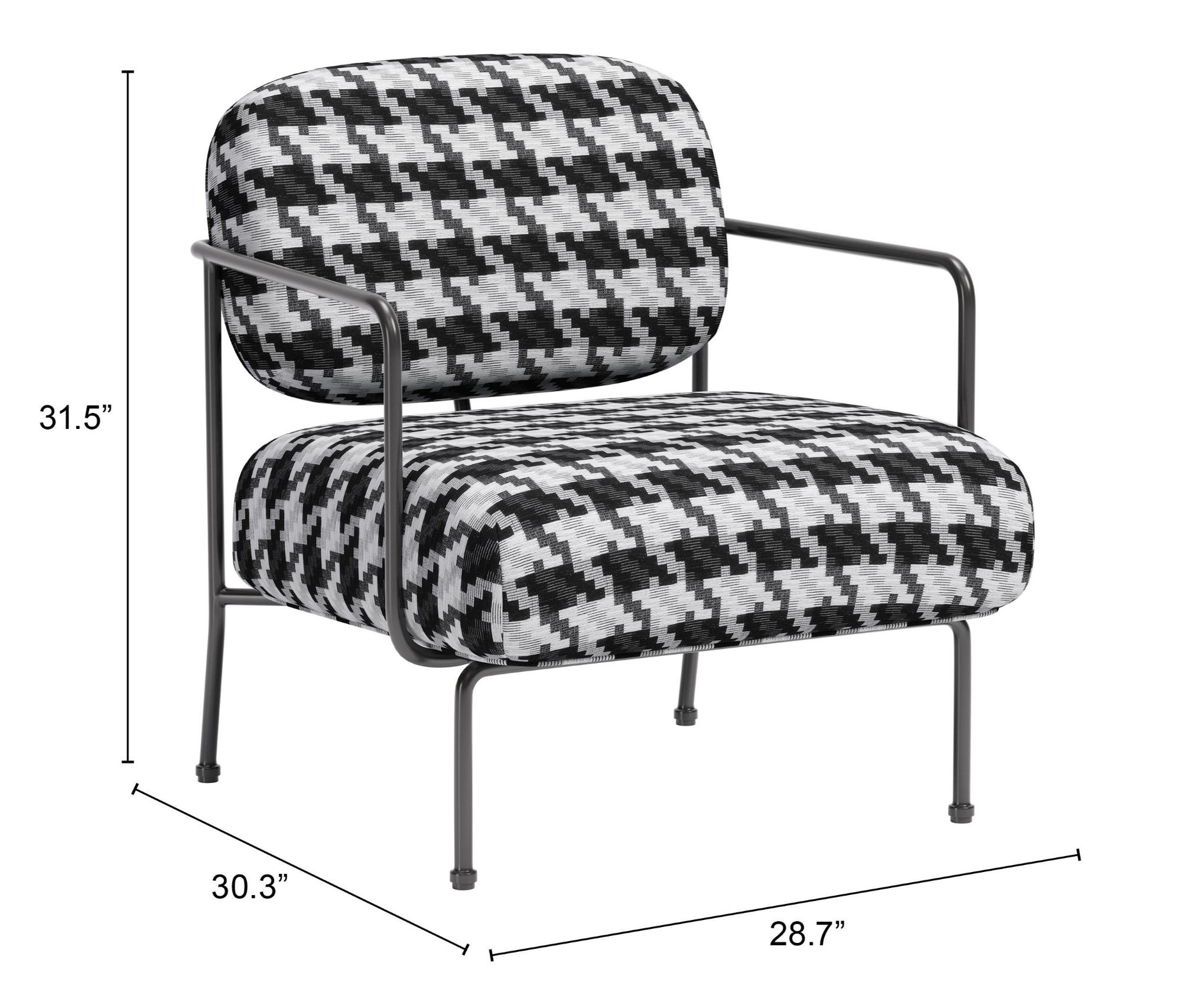 Zuo Modern Ulet Accent Chair Multicolor