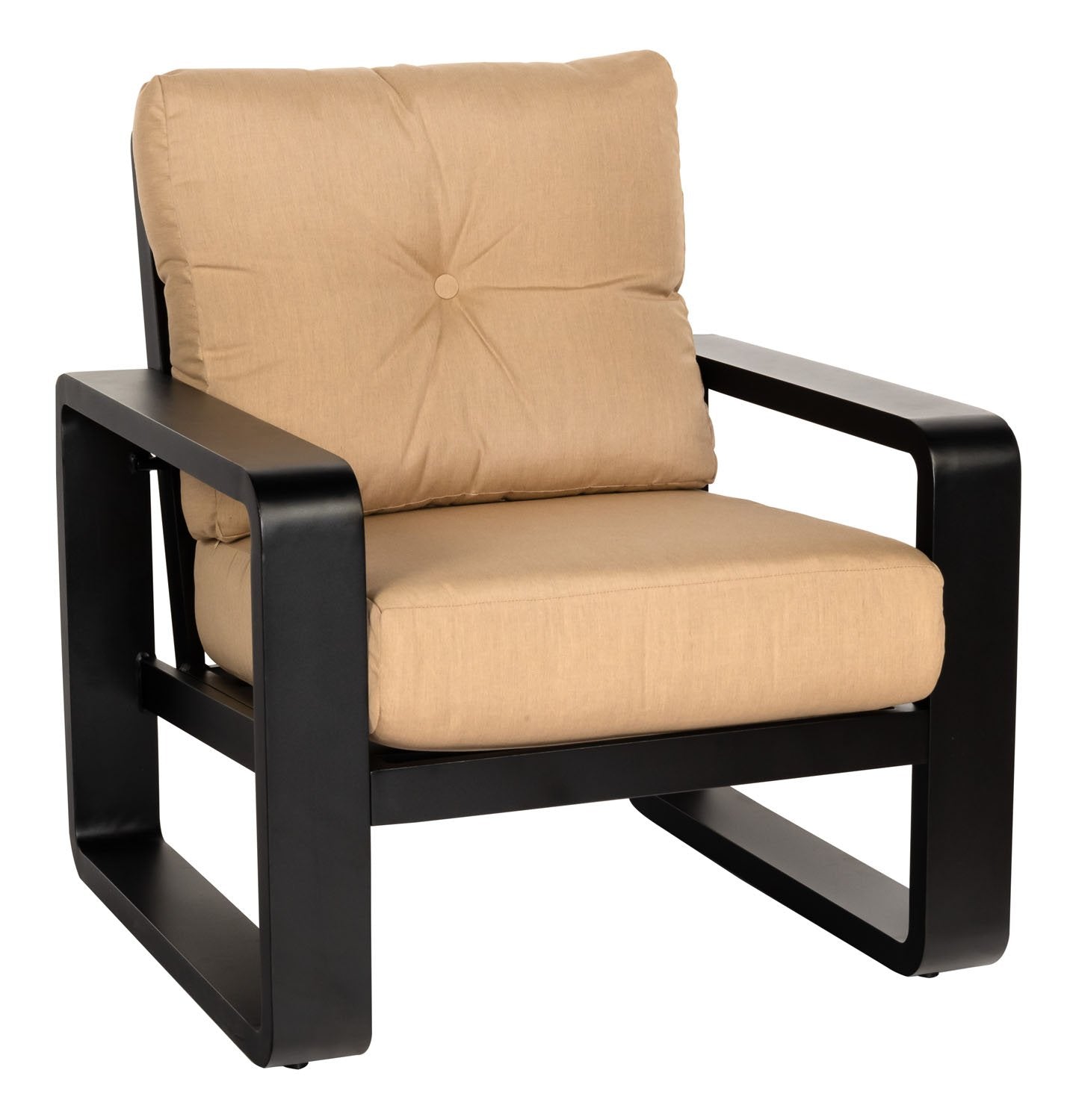 Woodard Vale Lounge Chair, Aged Teak, No Cushion, Grade A Fabric, Lounge Chairs, Aluminum, Rectangular, Frame, Outdoor