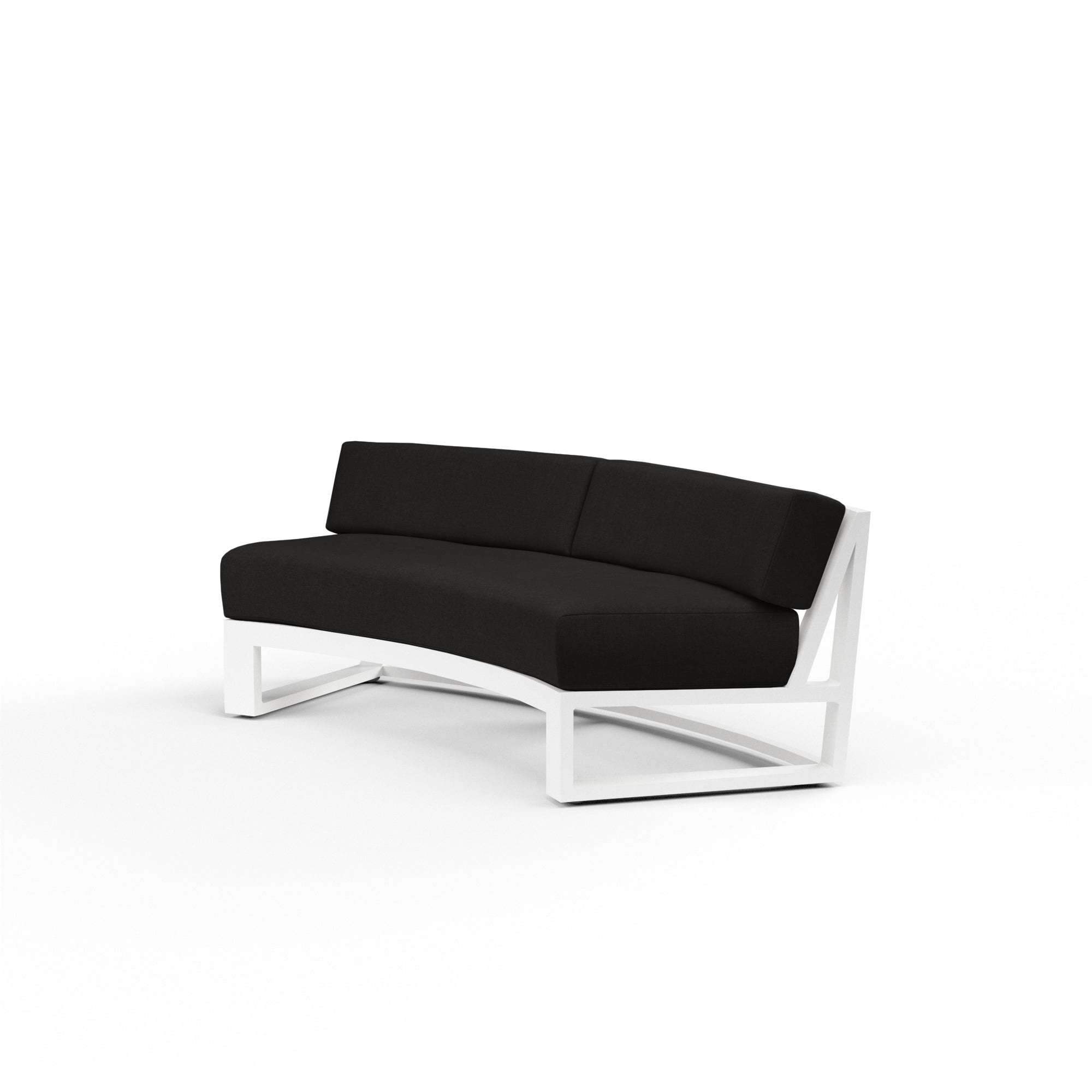 Sunset West Newport Curved Sofa with Cushion