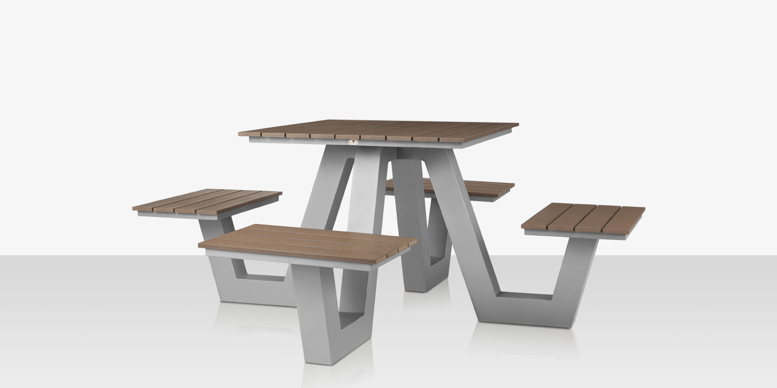 DecoScapes Vienna Square Picnic Table