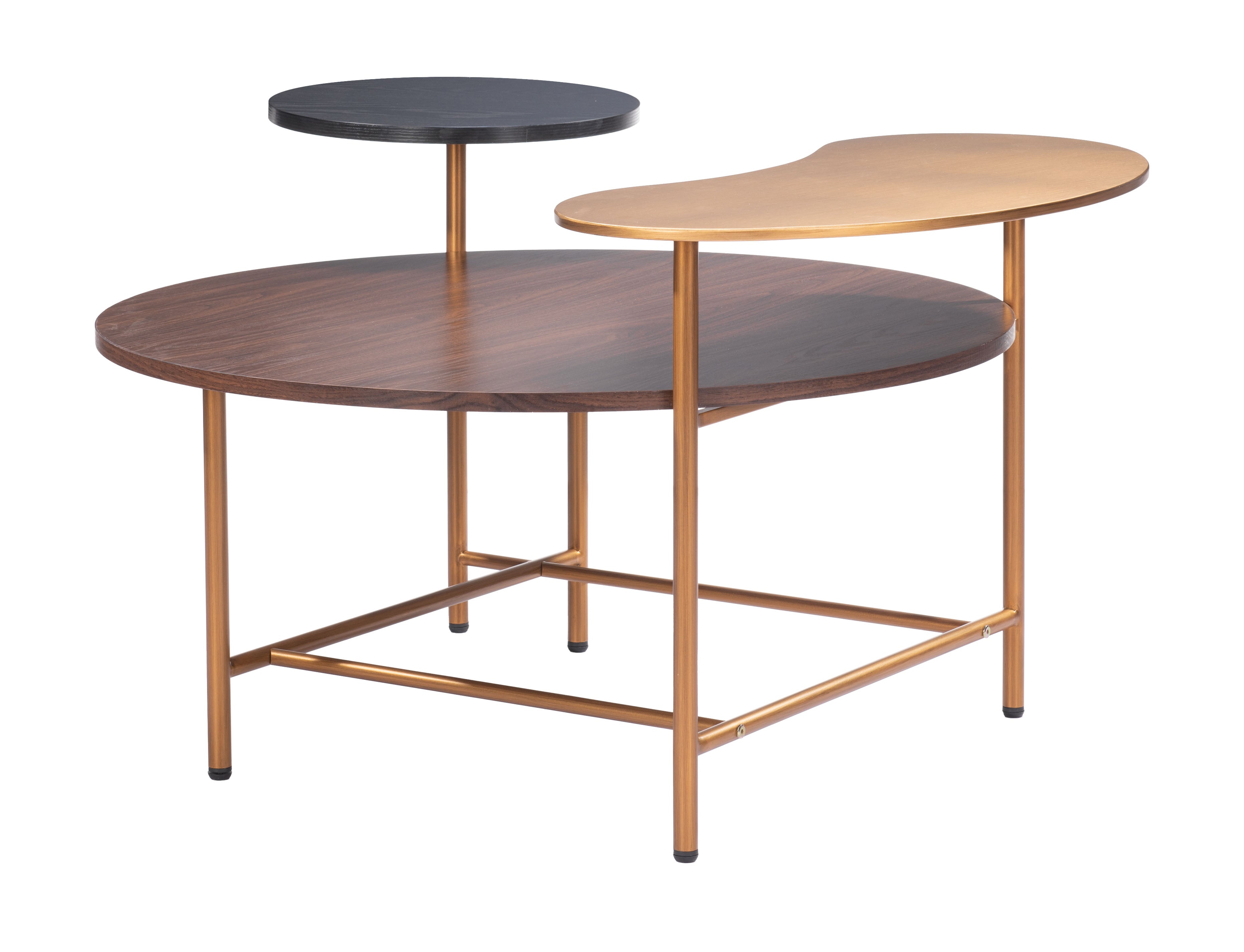 Zuo Modern Viken Coffee Table Multicolor